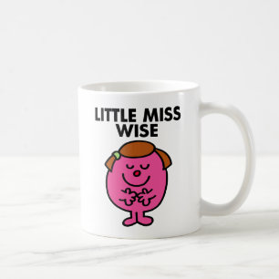 Contemplatieve kleine Miss Wise Koffiemok