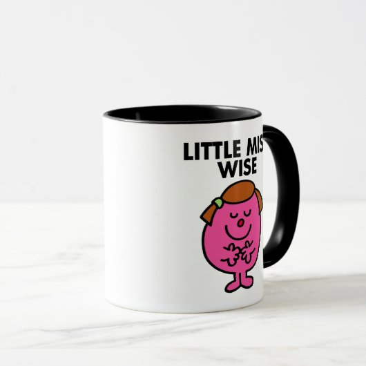 Contemplatieve kleine Miss Wise Mok (Voorkant rechts)