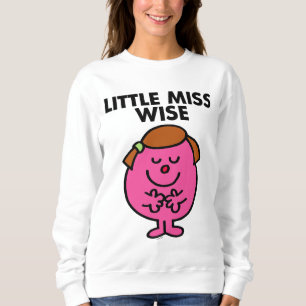 Contemplatieve kleine Miss Wise Trui