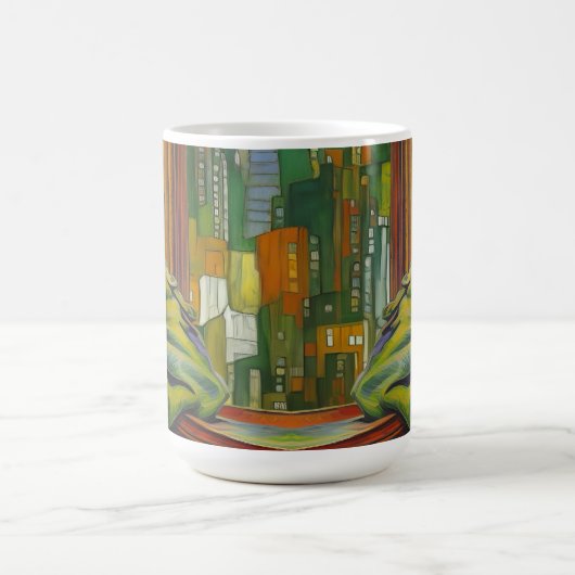 Contemplating their situation Mug Koffiemok (Center)