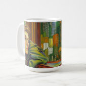 Contemplating their situation Mug Koffiemok (Voorkant links)