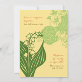 Contempo Floral (komkommer/crème) Kaart (Achterkant)