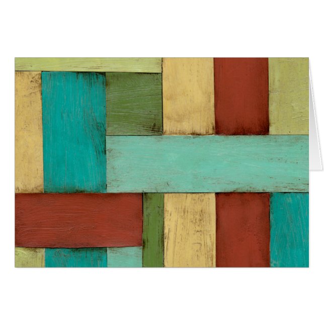 Contempoary Coastal Multicolored Painting (Voorkant Horizontaal)