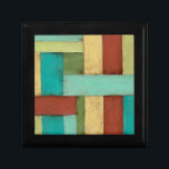 Contempoary Coastal Multicolored Painting Cadeaudoosje<br><div class="desc">Aqua, green, red and yellow meet in an explosion of color reminiscent of a pattern on a beach deck. Hanging this contemporary coastal painting on your wall may entice you to take that vacation you ve been putting off! Makes a great gift for anyone in need of a beach getaway....</div>