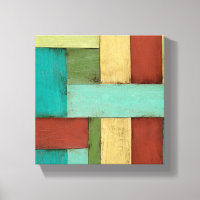 Contempoary Coastal Multicolored Painting