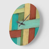 Contempoary Coastal Multicolored Painting Grote Klok (Hoek)