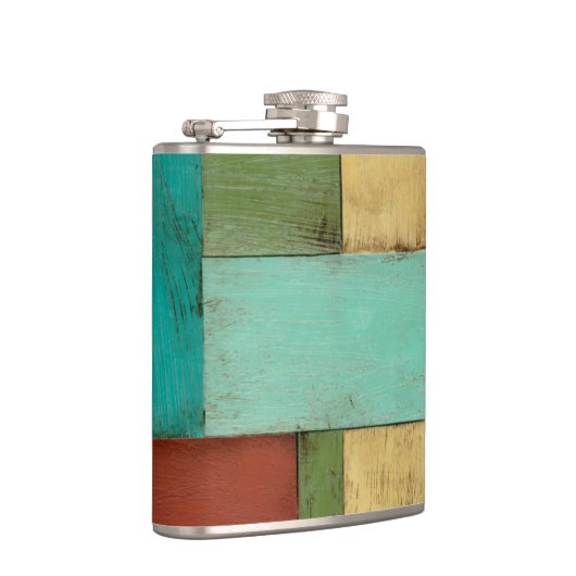 Contempoary Coastal Multicolored Painting Heupfles (Rechts)