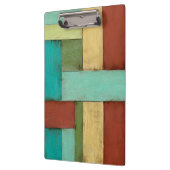 Contempoary Coastal Multicolored Painting Klembord (Links)