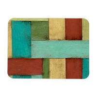 Contempoary Coastal Multicolored Painting