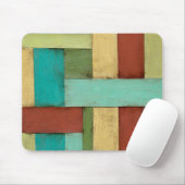 Contempoary Coastal Multicolored Painting Muismat (Met muis)