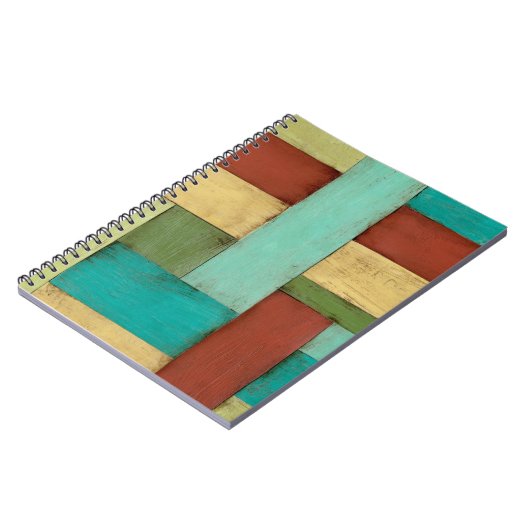 Contempoary Coastal Multicolored Painting Notitieboek (Linkerzijde)