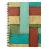Contempoary Coastal Multicolored Painting Notitieboek (Voorkant)