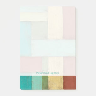 Contempoary Coastal Multicolored Painting Post-it® Notes