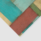 Contempoary Coastal Multicolored Painting Tissuepapier (Detail)