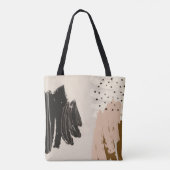 Contemporary abstract artwork,  decorative backgro tote bag (Achterkant)