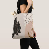 Contemporary abstract artwork,  decorative backgro tote bag (Dichtbij)
