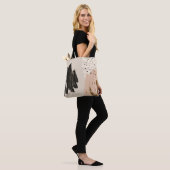 Contemporary abstract artwork,  decorative backgro tote bag (Op model)