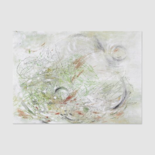 Contemporary Abstract Decoupage Tissue Paper Tissuepapier (Voorkant)
