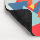 Contemporary Abstract Shapes Mousepad Muismat (Hoek)