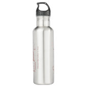 Contemporary Arabic Calligraphy Ramadan Greeting – Waterfles (Achterkant)