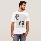 Contemporary Art Graphic Men's T-Shirt - Modern Mi (Voorkant volledig)