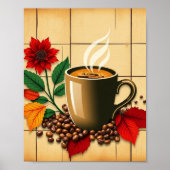 Contemporary Café Wall Poster (Voorkant)