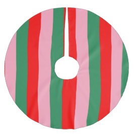 Contemporary Christmas Stripes  Kerstboom Rok