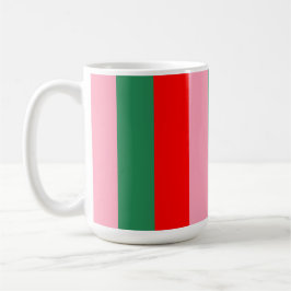 Contemporary Christmas Stripes  Koffiemok
