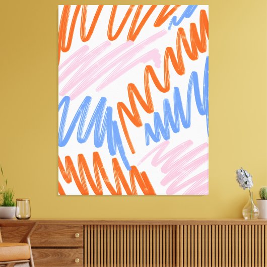 Contemporary Gallery Art Canvas Afdruk (Insitu (Woonkamer))