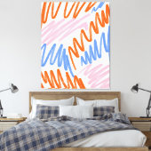 Contemporary Gallery Art  Canvas Afdruk (Insitu (Slaapkamer))