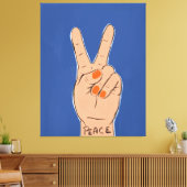 Contemporary Gallery Art Canvas Afdruk (Insitu (Woonkamer))