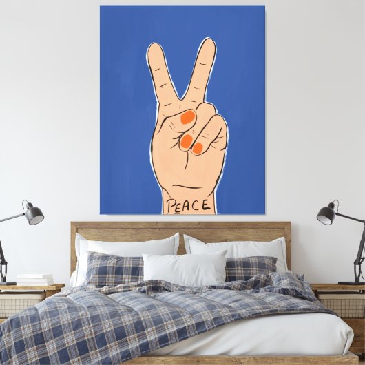 Contemporary Gallery Art  Canvas Afdruk (Insitu (Slaapkamer))