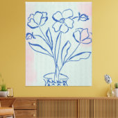 Contemporary Gallery Art  Canvas Afdruk (Insitu (Woonkamer))