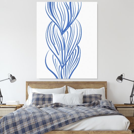 Contemporary Gallery Art Canvas Afdruk (Insitu (Slaapkamer))