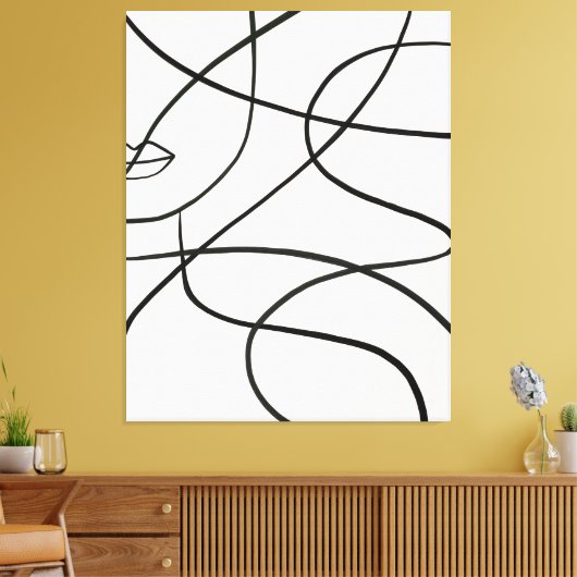 Contemporary Gallery Art Canvas Afdruk (Insitu (Woonkamer))