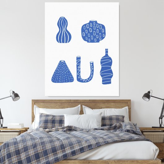 Contemporary Gallery Art  Canvas Afdruk (Insitu (Slaapkamer))