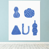 Contemporary Gallery Art  Canvas Afdruk (Insitu (Houten vloer))