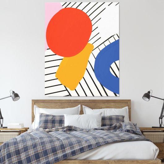 Contemporary Gallery Art  Canvas Afdruk (Insitu (Slaapkamer))