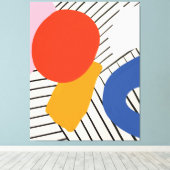 Contemporary Gallery Art Canvas Afdruk (Insitu (Houten vloer))