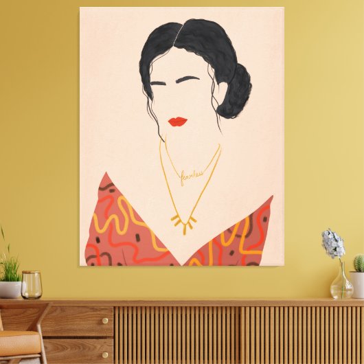 Contemporary Gallery Art Canvas Afdruk (Insitu (Woonkamer))