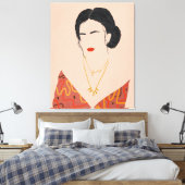 Contemporary Gallery Art  Canvas Afdruk (Insitu (Slaapkamer))