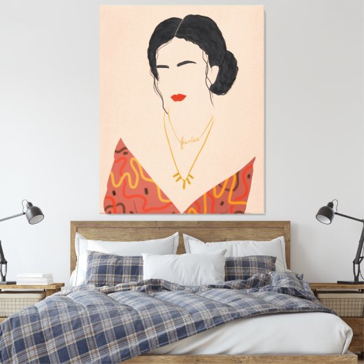 Contemporary Gallery Art  Canvas Afdruk (Insitu (Slaapkamer))