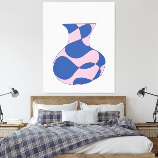 Contemporary Gallery Art  Canvas Afdruk (Insitu (Slaapkamer))