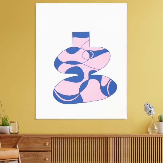 Contemporary Gallery Art  Canvas Afdruk (Insitu (Woonkamer))