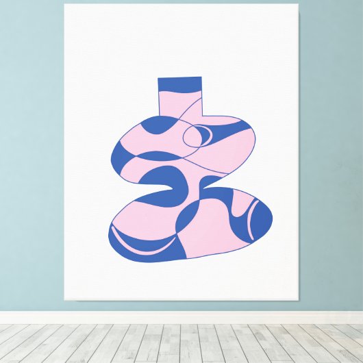 Contemporary Gallery Art  Canvas Afdruk (Insitu (Houten vloer))