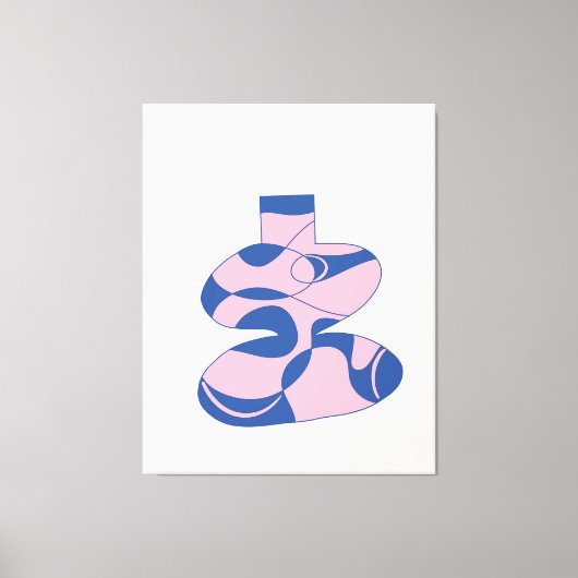 Contemporary Gallery Art  Canvas Afdruk (Voorkant)