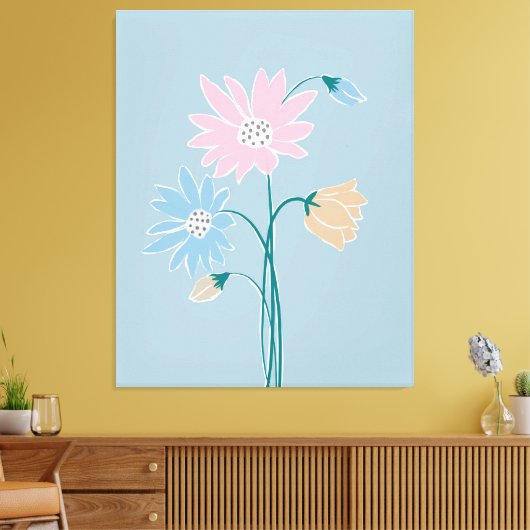 Contemporary Gallery Art  Canvas Afdruk (Insitu (Woonkamer))