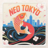 Contemporary Japanese Style–Modern Elegance forYou Glazen Onderzetter (Voorkant)