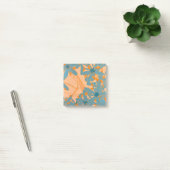 Contemporary Leaf Design Peach Post-it® Notes (Kantoor)