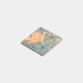 Contemporary Leaf Design Peach Post-it® Notes (Schuin)